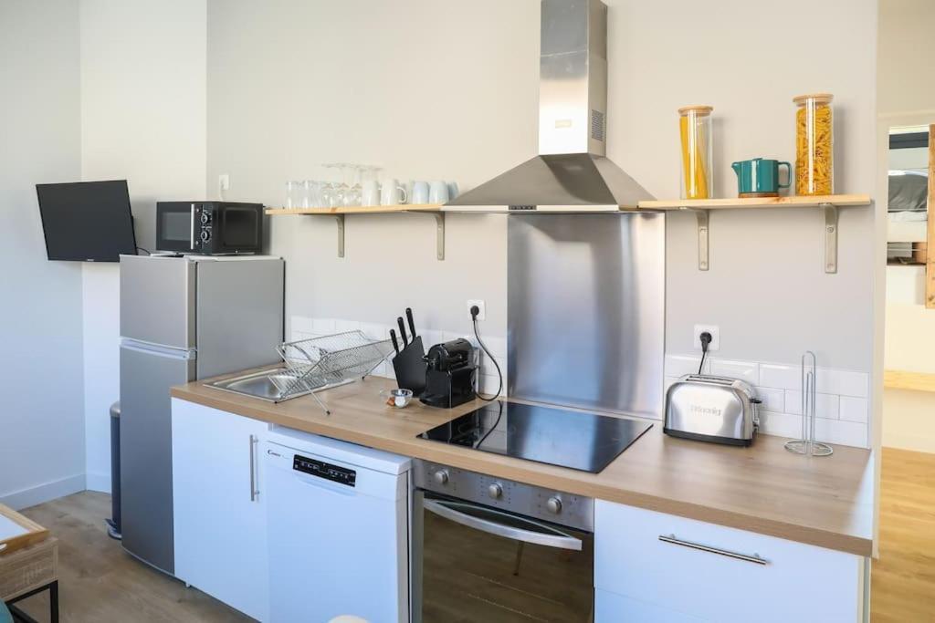Apartament F2 Cosy - Entree Du Havre - 4 Personnes Hawr Zewnętrze zdjęcie